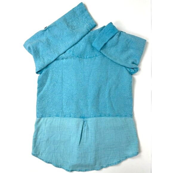 NWT Soft Surroundings Urban Escape Topper Jacket Blue Pockets Women Size M (A6) - Picture 5 of 9